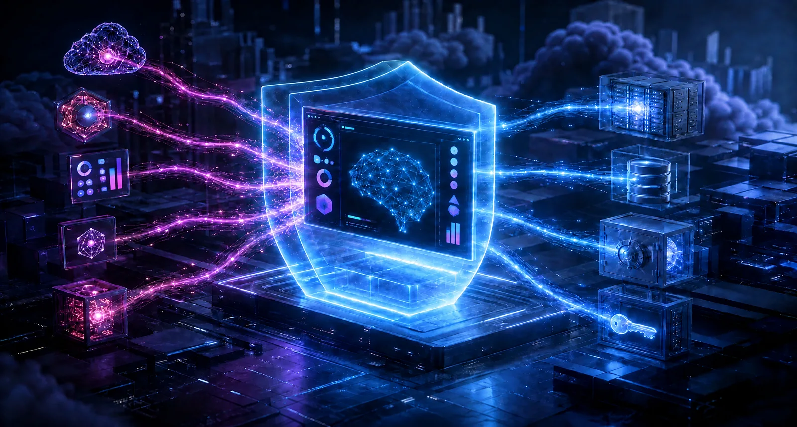 Three-dimensional cybersecurity analysis of ai application exposure: ssrf, auto-login, code validation, and secret containment