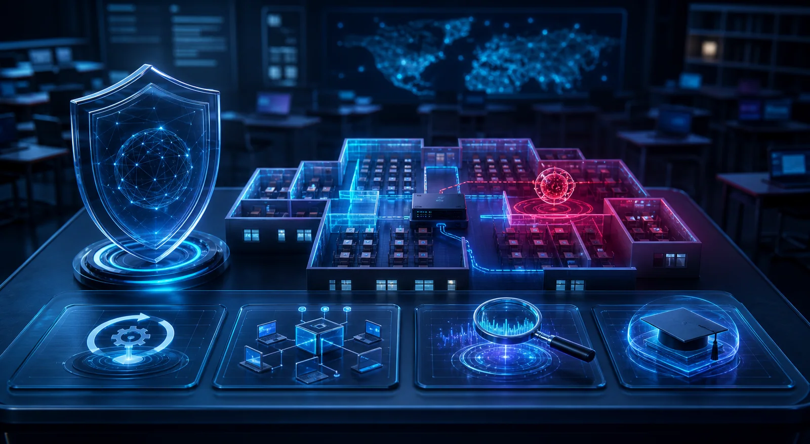 Three-dimensional cybersecurity analysis of weenygenius classroom management flaws: upgrade and segment the local network