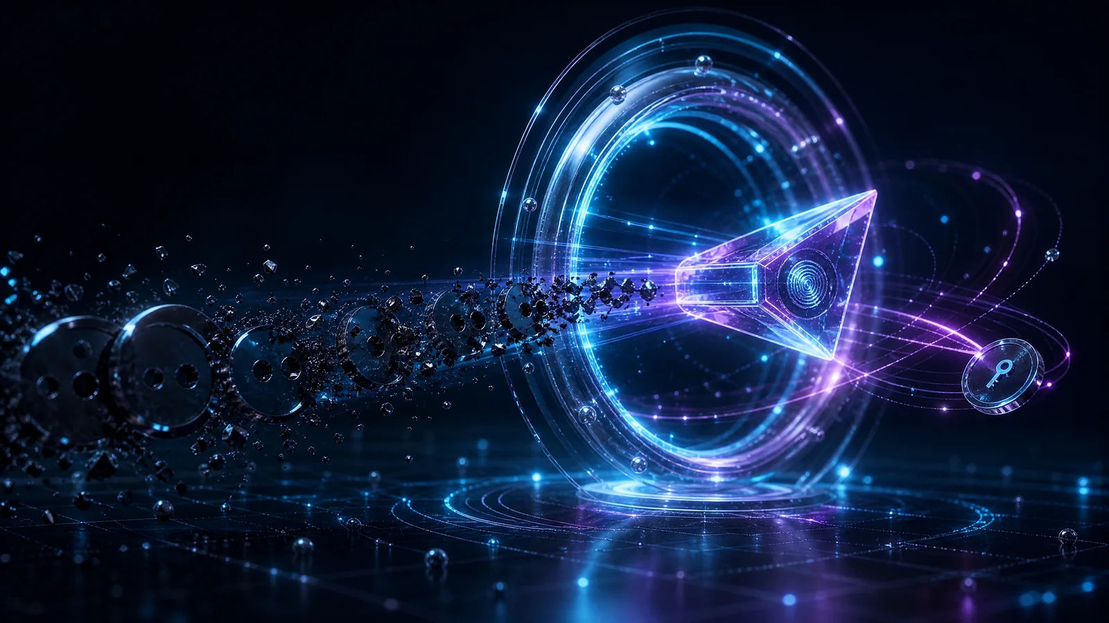 Secure passkey prism replacing a fragile chain of password tokens