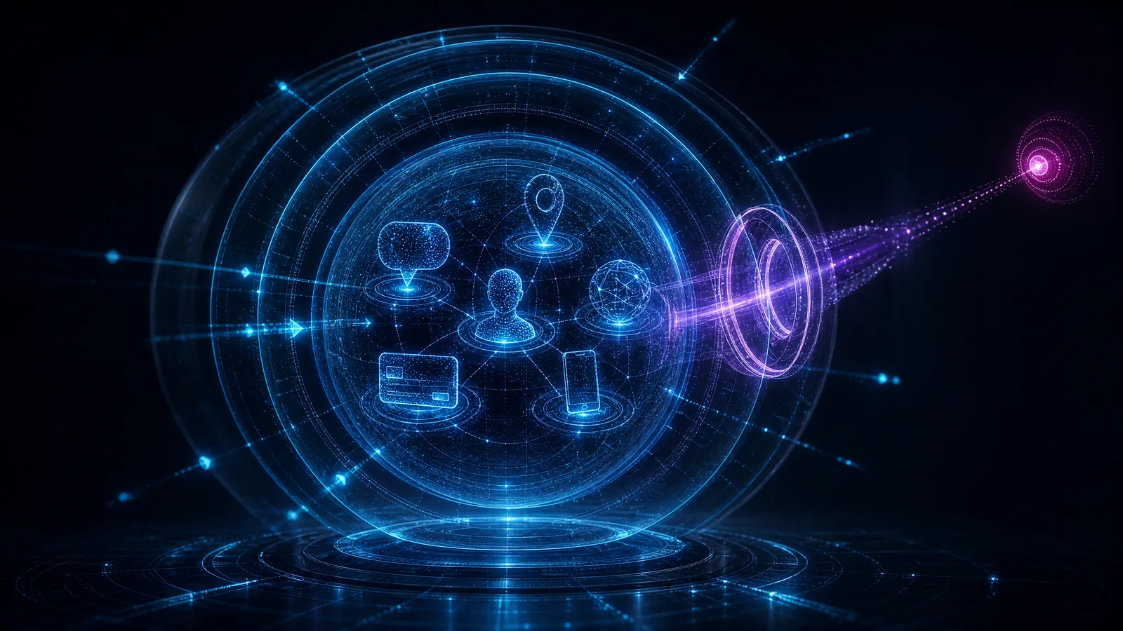 Personal data constellation enclosed by consent and minimization layers